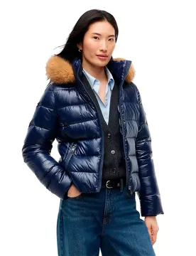 Giacca Piumino Ww0ww51516 Dark Night Navy L