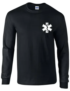 Star of Life EMS EMT Logo Long Sleeve T-Shirt Harajuku O-Neck Men T Shirt - Aliexpress - FashionsVida
