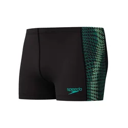 Endurance+ Tech Panel Swimming Shorts Black / Turquoise Gem 32 Men