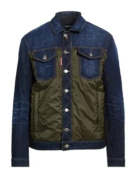 Chaqueta vaquera Hombre Verde militar 48,50 Hombre - Dsquared2 - FashionsVida