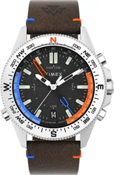 Expedition North Tide-Temp-Compass Mens Brown Watch Tw2v64400 Leather - One Size