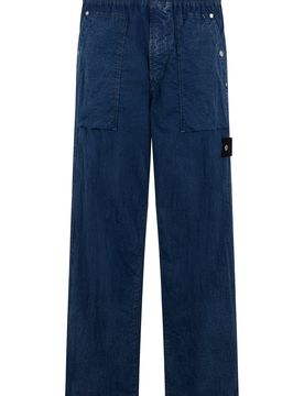 Loose Fit Fatigue Jeans with Pockets