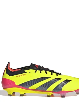 Mens Predator Elite Fg Football Boots In Yellow Textile - Size Uk 10.5 - Adidas - FashionsVida