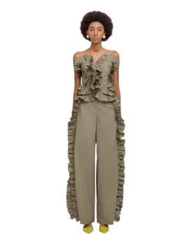 PANTALONE Donna CON RUCHES