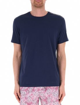 T-shirt girocollo BLU NAVY L