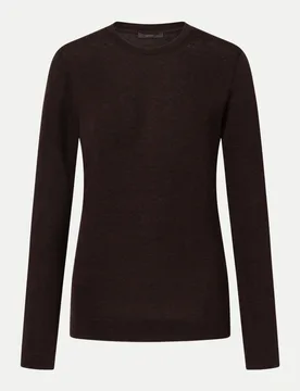 Slim-Fit Langarmshirt Braun 40 - Windsor Women - FashionsVida