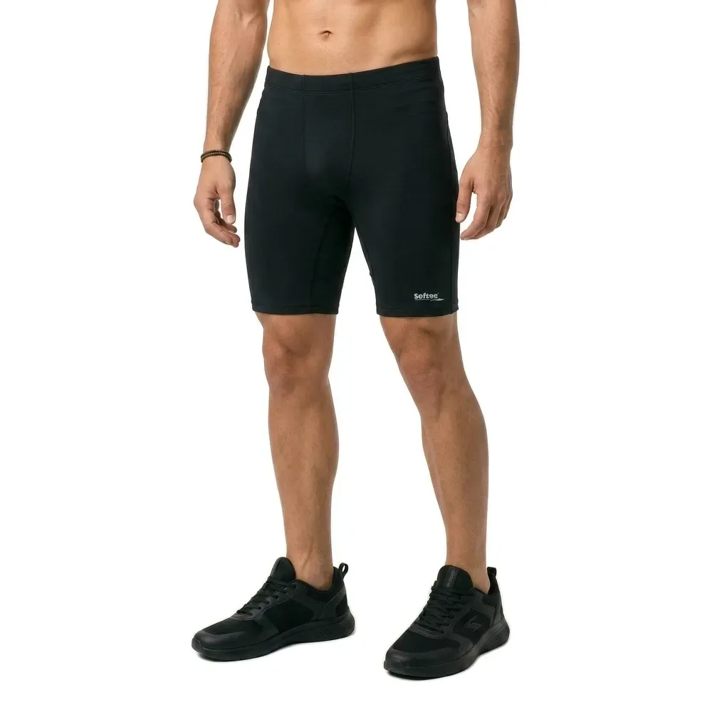 Softee Short Leggings Black L Men - Softee - FashionsVida