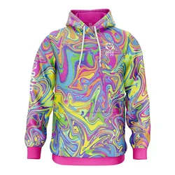 Psychedelic Hoodie Multicolour L Men,Women