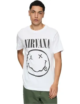 T-shirt à Manches Courtes Nirvana Lithium White 5XL