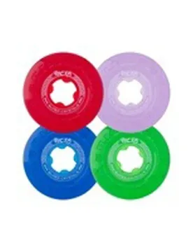 Roues De Skateboard Super Crystals Transparent Purple/Green/Blue/Red 54 mm/95A unisex - Ricta - FashionsVida