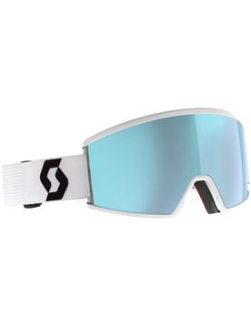 Skibrille Ambit Compact Mineral White/Black AMP Ice Chrome S2 Weiß