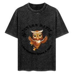 SQD Hoot T-Shirt Simple Line Art Print Tee