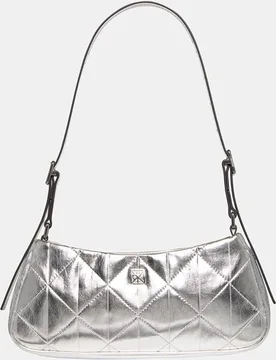 Bols de hombro acolchado metalizado con logo CK - Calvin Klein - FashionsVida