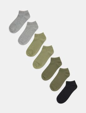 Calzini a coste 7 pack - multicolor
