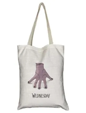 Tote Bag Netflix Mercredi La Chose Multicolor One Size unisex