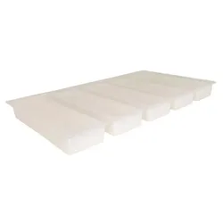 Cire Natural Ski 0/-8ºc 5x190 Gr White One Size unisex