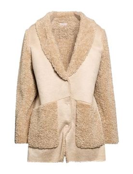 Borreguito y pelo ecológico Mujer Beige 38 Mujer