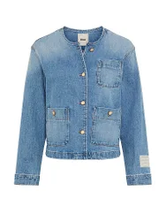 Brax Veste en jean bleu clair 40