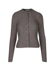 Trachten Strickjacke Aloisia braun S damen