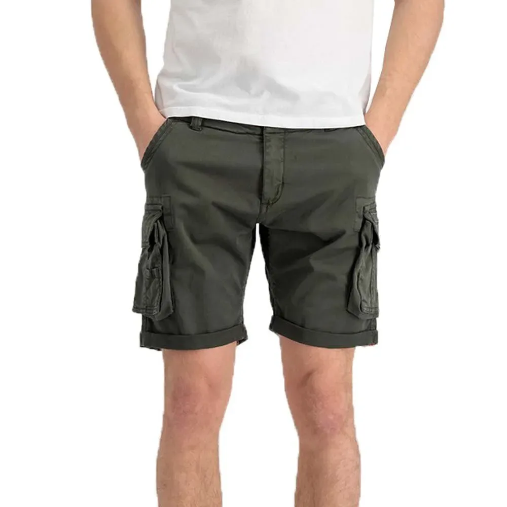 Industries Short Crew Greyblack 34 - ALPHA - FashionsVida
