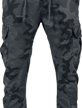 Trainingshose - Cargo Jogging Pants - S bis XXL - für Männer - Größe L - darkcamo - Männer - male