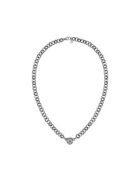 Halskette OCEAN Large steel silber damen