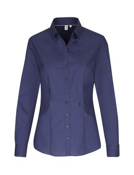 SEIDENSTICKER Blusa azul oscuro