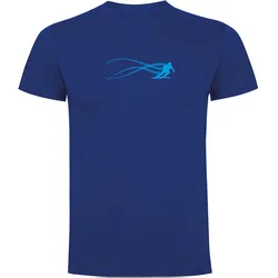 T-shirt à Manches Courtes Ski Estella Royal Blue M