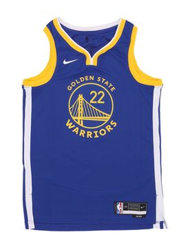 Canotta Basket Uomo Nba Icon Edition 22 Dri-fit Swingman Jersey No 22 Andrew Wiggins Golwar Rush Blue