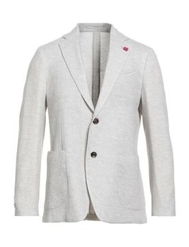 Americana Hombre Gris perla 48 Hombre