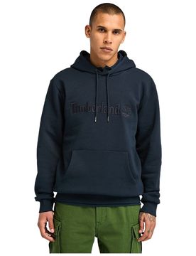 Felpa blu cappuccio HAMPTHON TB0A6VFJ433