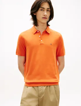 ESSENTIAL COTTON KNITTED POLO male