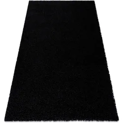 Teppiche Teppich Soffi Shaggy 5cm Schwarz 80x150 Cm 80x150 Cm