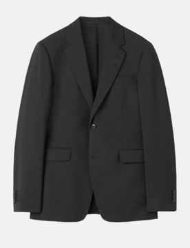 Baukastensakko 100% RWS Wool Schwarz 50