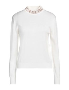 Rollkragenpullover Damen Off white XXL Damen
