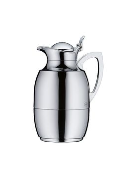 Thermoskanne - Isolierkanne 0,65l JUWEL Edelstahl silber baby