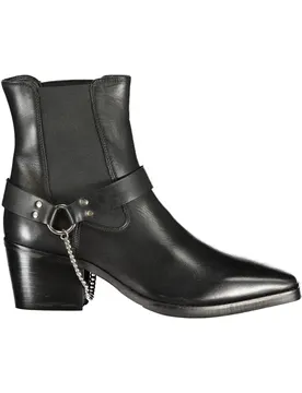 Damen Stiefelette Schwarz HB1003_NEN001