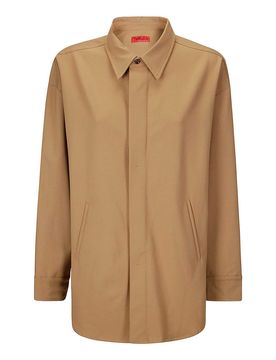 Giacca camicia vestibilita' over