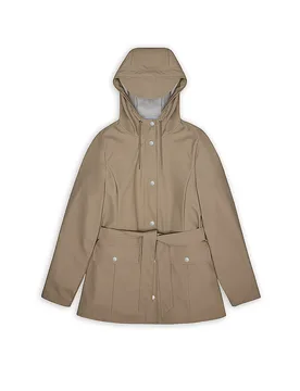 Giacca antipioggia CURVE JACKET W3 beige S - Rains - FashionsVida
