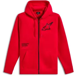 Felpa TRANSVERSE Rosso taglia XS