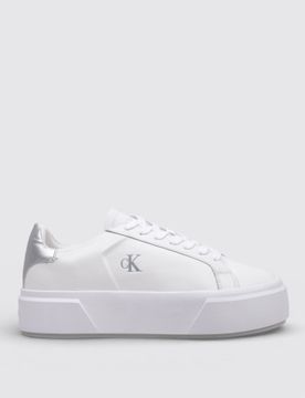 FLATFORM LACE UP LTH MET