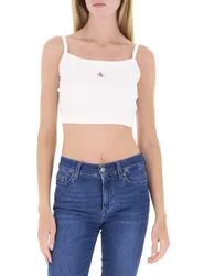 Top Cotone Cropped BIANCO S