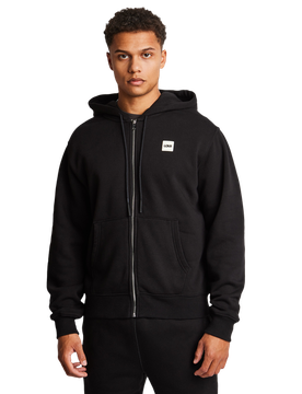 Embroidered Hooded Uomo - Felpe con cappuccio Nero - Taglia XXL - Pile di cotone XXL