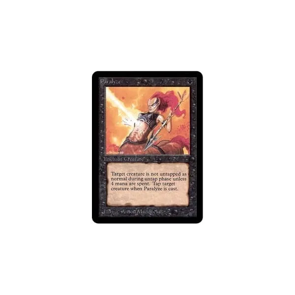 Paralyze Alpha - Magic: The Gathering - FashionsVida