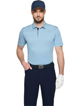 Polo Mitchell, hellblau xl