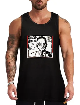 Harold Finch has a Posse Tank Top Basic Layering Tank Top Casual Sleeveless Soft Shirt - Aliexpress - FashionsVida