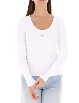 T-shirt maniche lunghe BIANCO M