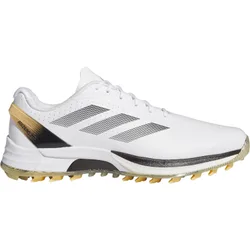 Golfschuhe Herren Adizero ZG, weiß/silber/hellbraun 44_5