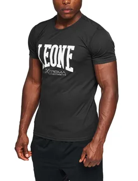 T-shirt à Manches Courtes Logo Black M - Leone1947 - FashionsVida