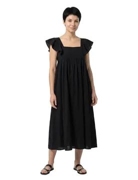 Robe Midi Sans Manches Arabba True Black XS - Protest - FashionsVida